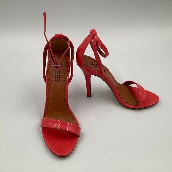 WOMEN‎ X2B Dress Prom Stiletto 7.5 Heels coral pink - Picture 7 of 7